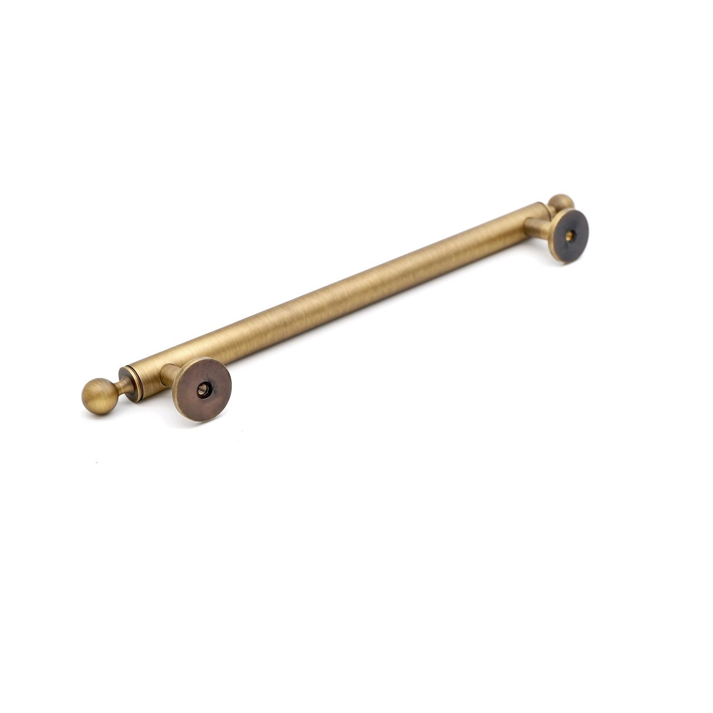 Antique Brass Cabinet Pulls And Round Knobs MCM | Antique Brass Handles | Antique Gold Hardware | Bronze Drawer Knobs And Pulls