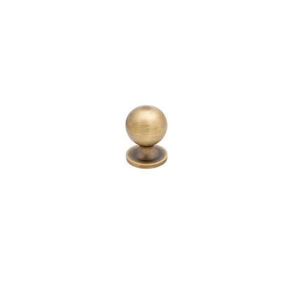 Antique Brass Cabinet Pulls And Round Knobs MCM | Antique Brass Handles | Antique Gold Hardware | Bronze Drawer Knobs And Pulls