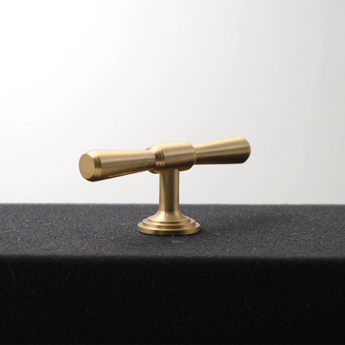 Brushed Brass Cabinet Pull Handle | MCM Kitchen Hardware