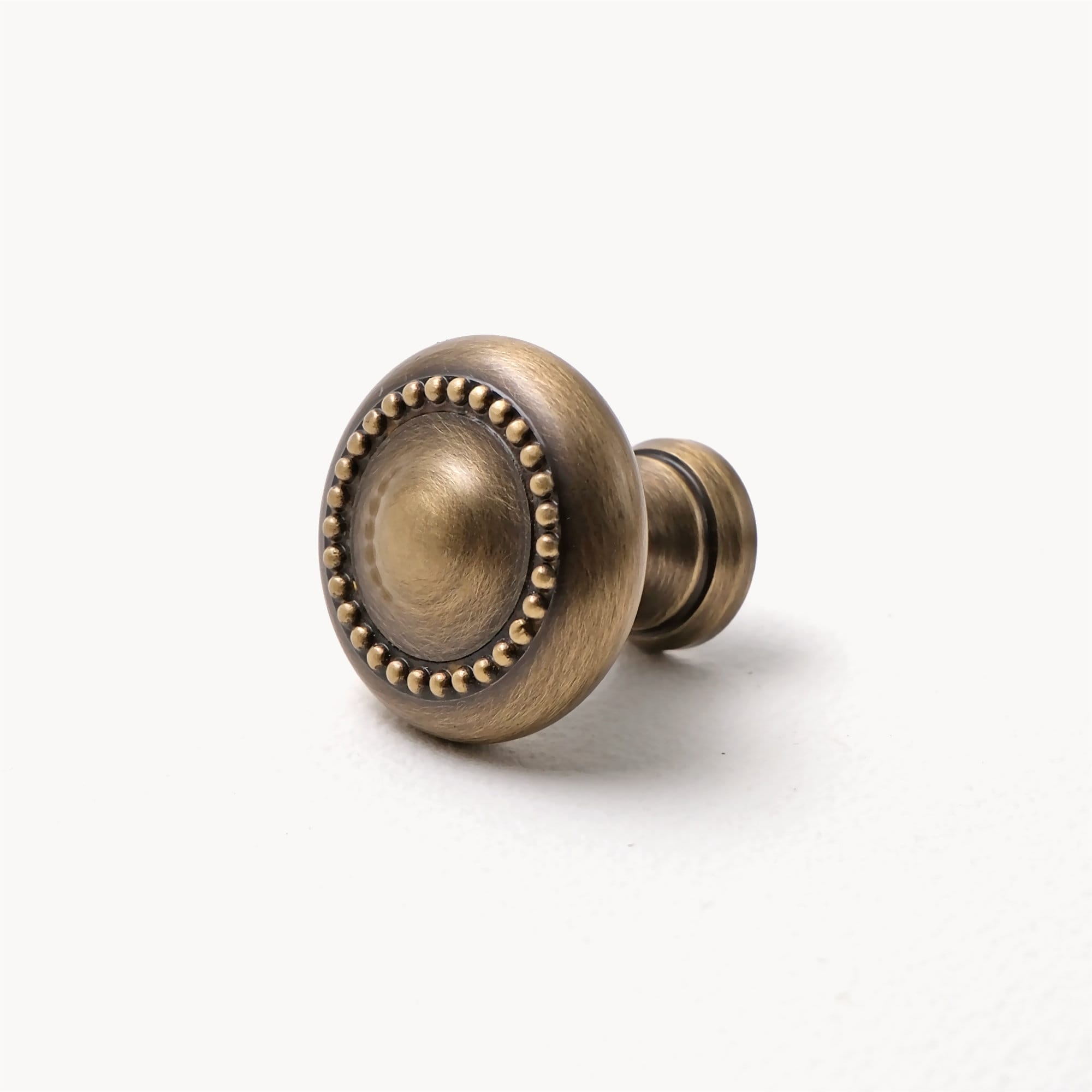 Solid Brass Cabinet Handles, Antique Gold Kitchen Drawer Pulls