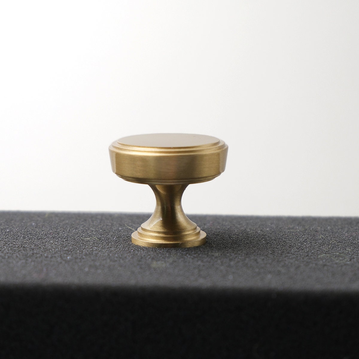 Brushed Brass Cabinet Pull Handle | MCM Kitchen Hardware