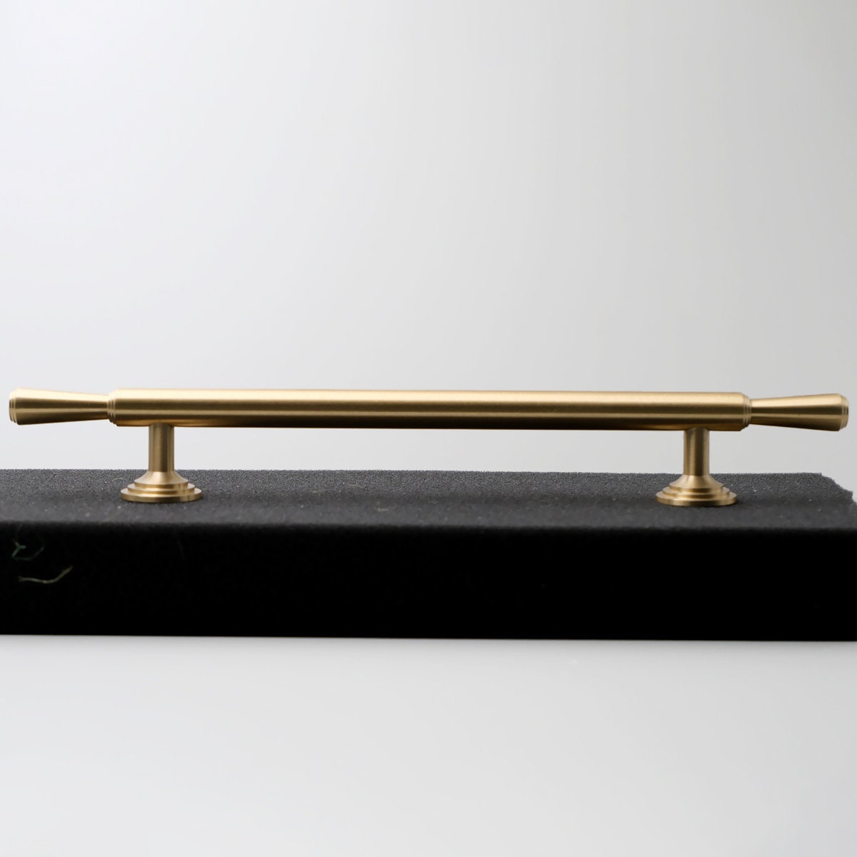 Brushed Brass Cabinet Pull Handle | MCM Kitchen Hardware