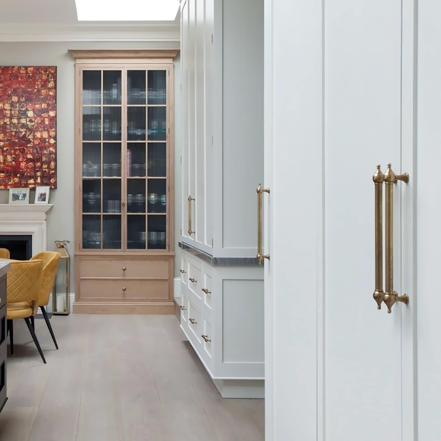 Solid Brass Cabinet Pulls and Knobs | Brushed Gold Kitchen Hardware