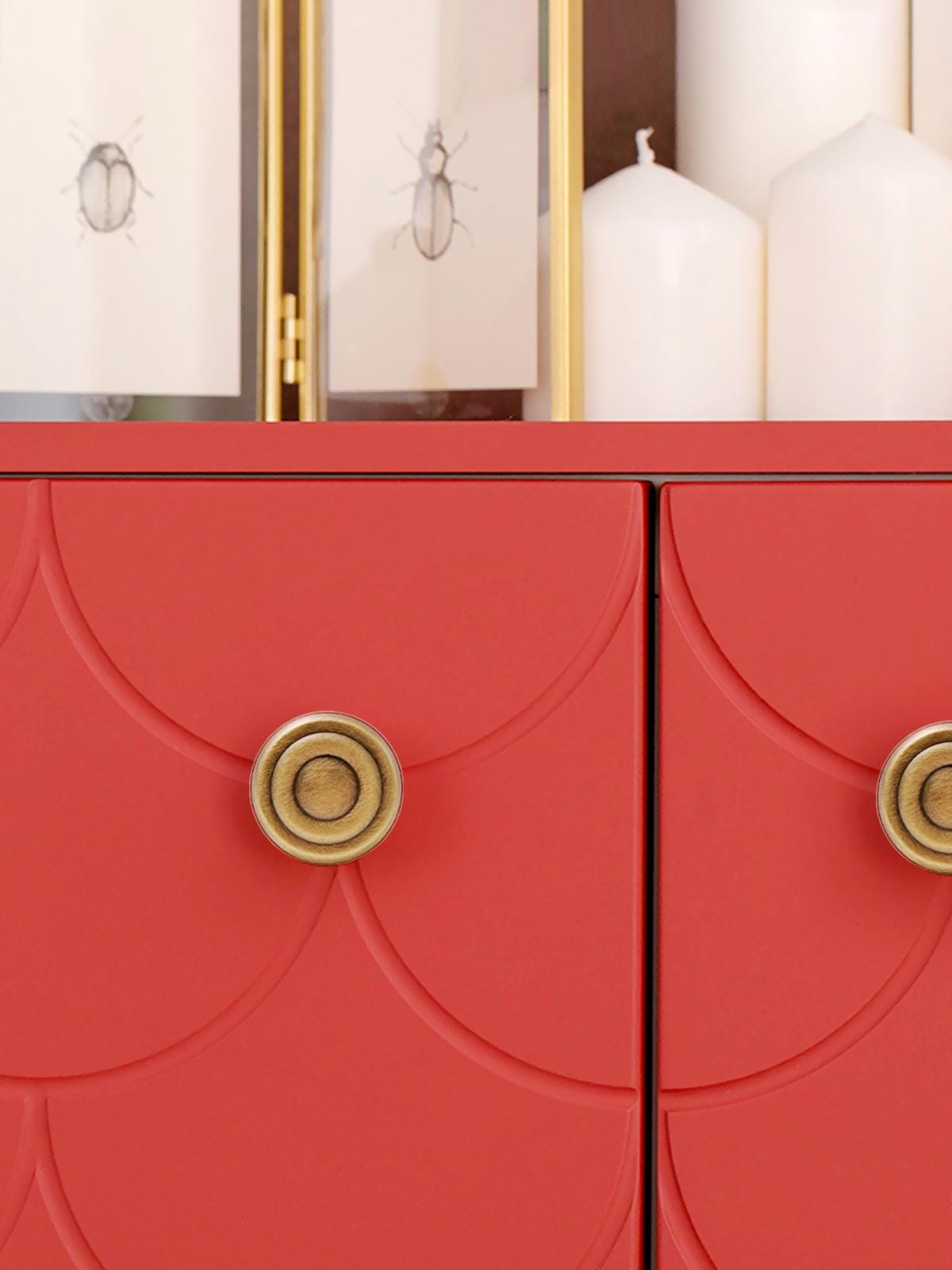Solid Brass Antique Drawer Knob, Versatile Cabinet Hardware