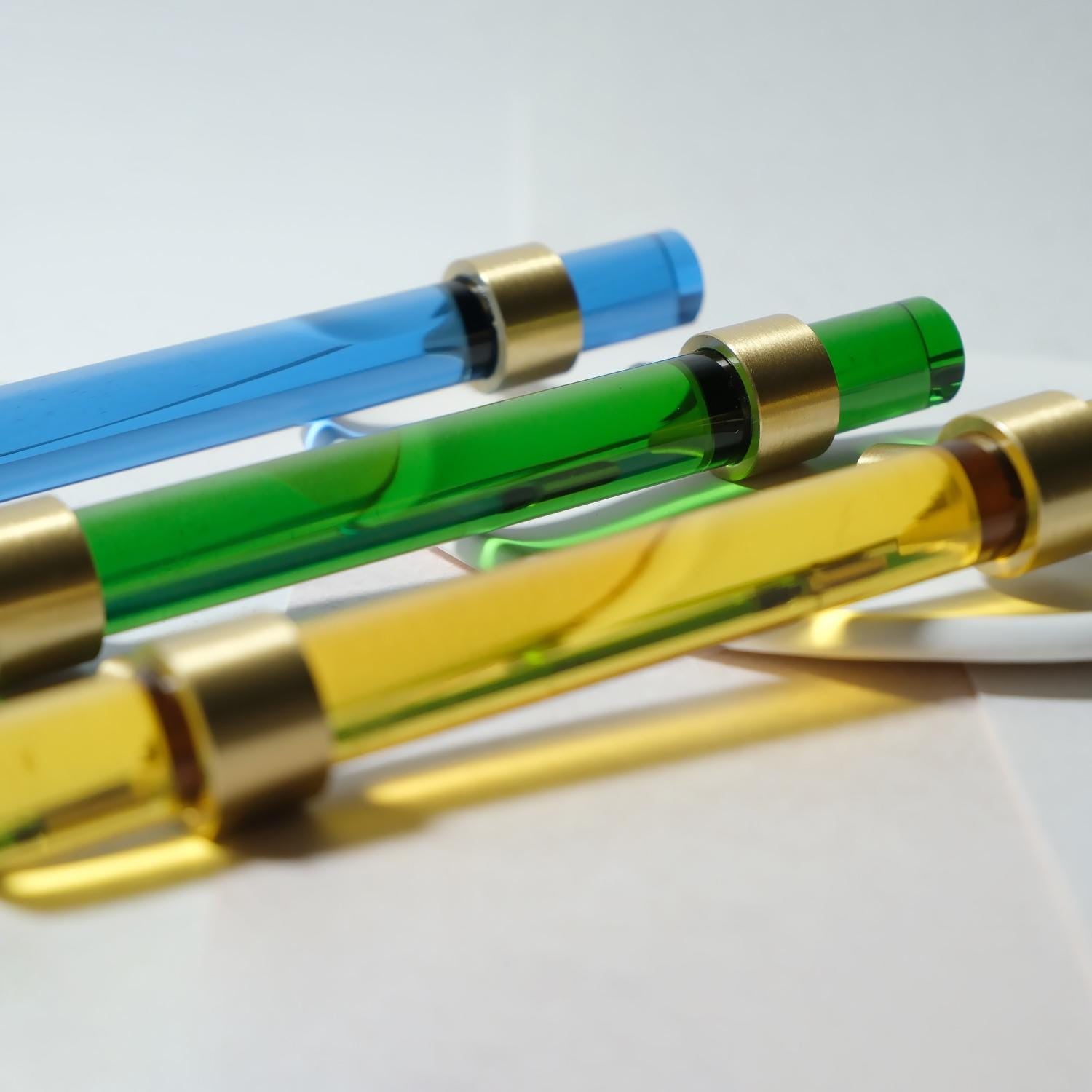 Funky Glass Cabinet Handles: Multi-color Glass Drawer Pulls Minimalist