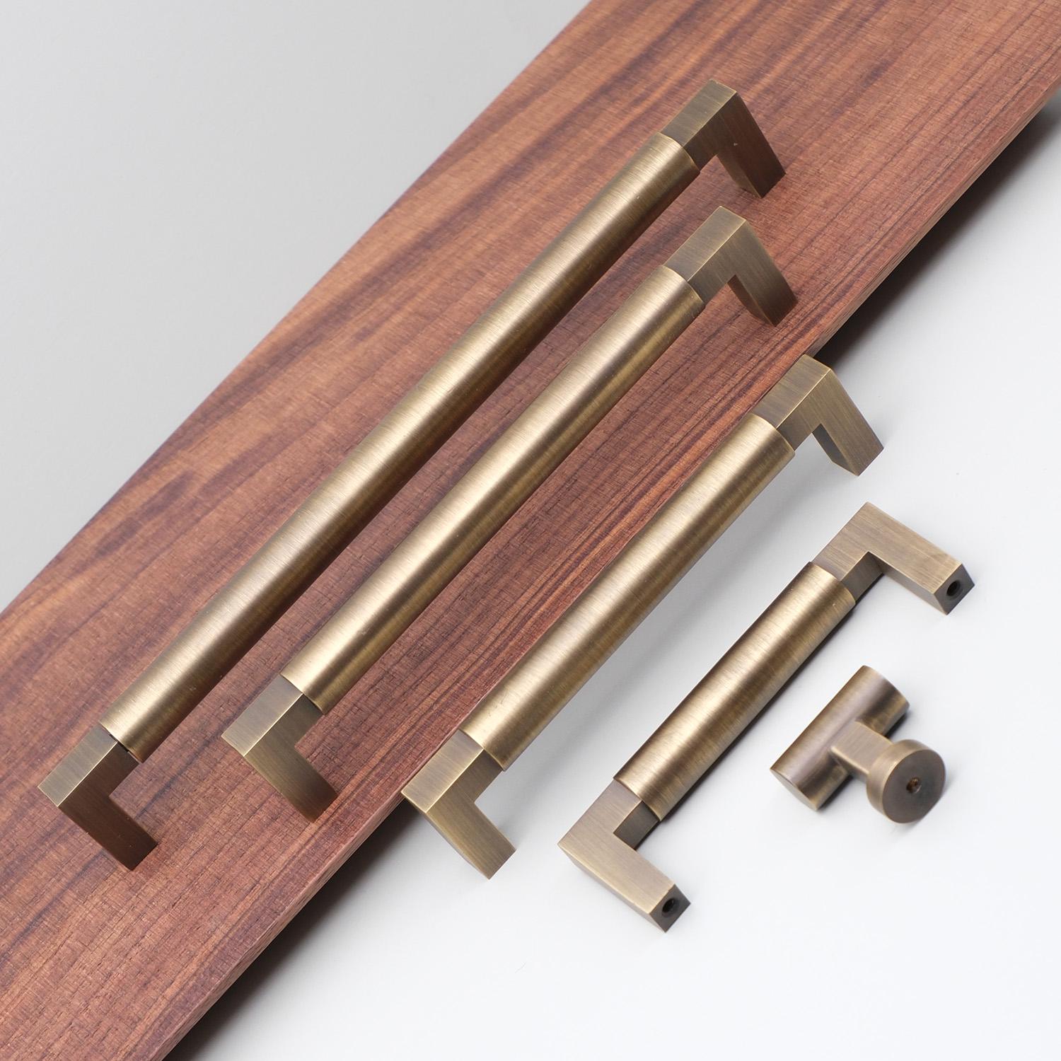 Old Brass Barn Door Pulls | Antique Brass Door Pulls | Minimalist Cabinet Pulls | Drawer Pulls And Knobs | Countryside Home Hardware