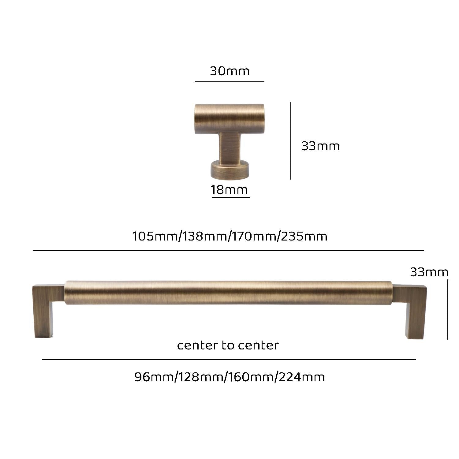 Old Brass Barn Door Pulls | Antique Brass Door Pulls | Minimalist Cabinet Pulls | Drawer Pulls And Knobs | Countryside Home Hardware