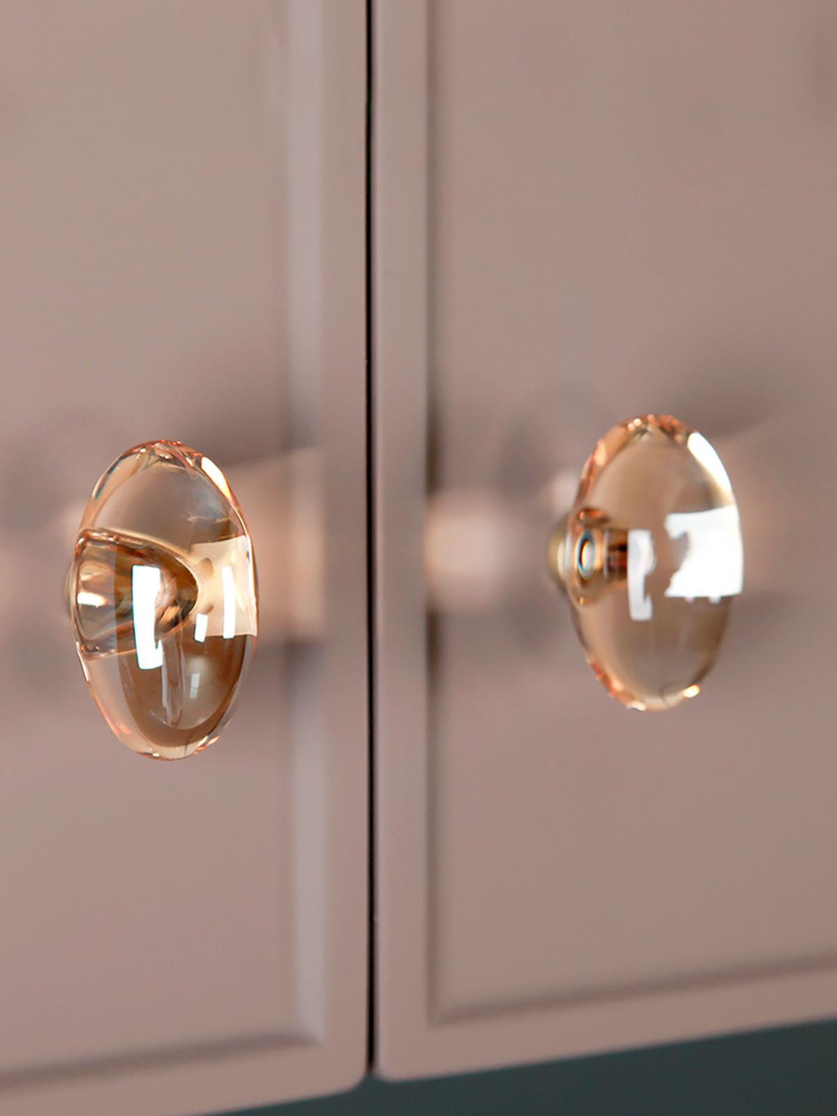 Forged Brass Cabinet Pulls: Curved Gold Dresser Drawer Handles