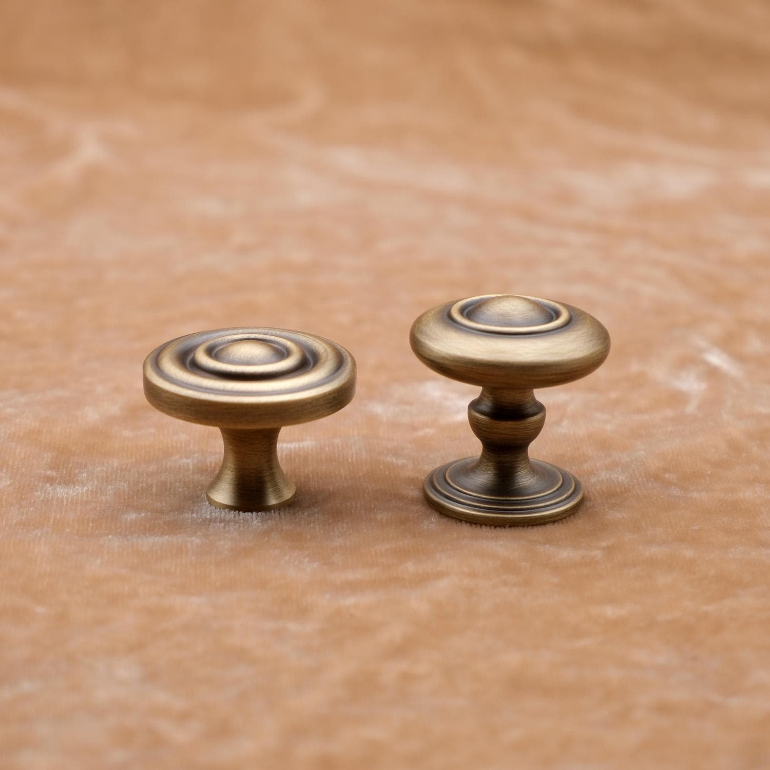 Antique Brass Cabinet Knobs and Pulls | Art Deco Furniture Hardware