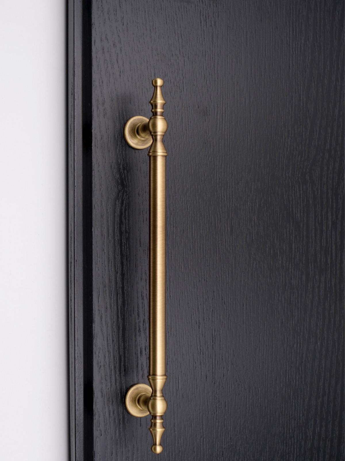 Antique Brass Cabinet Handles | Solid Brass Kitchen Hardware