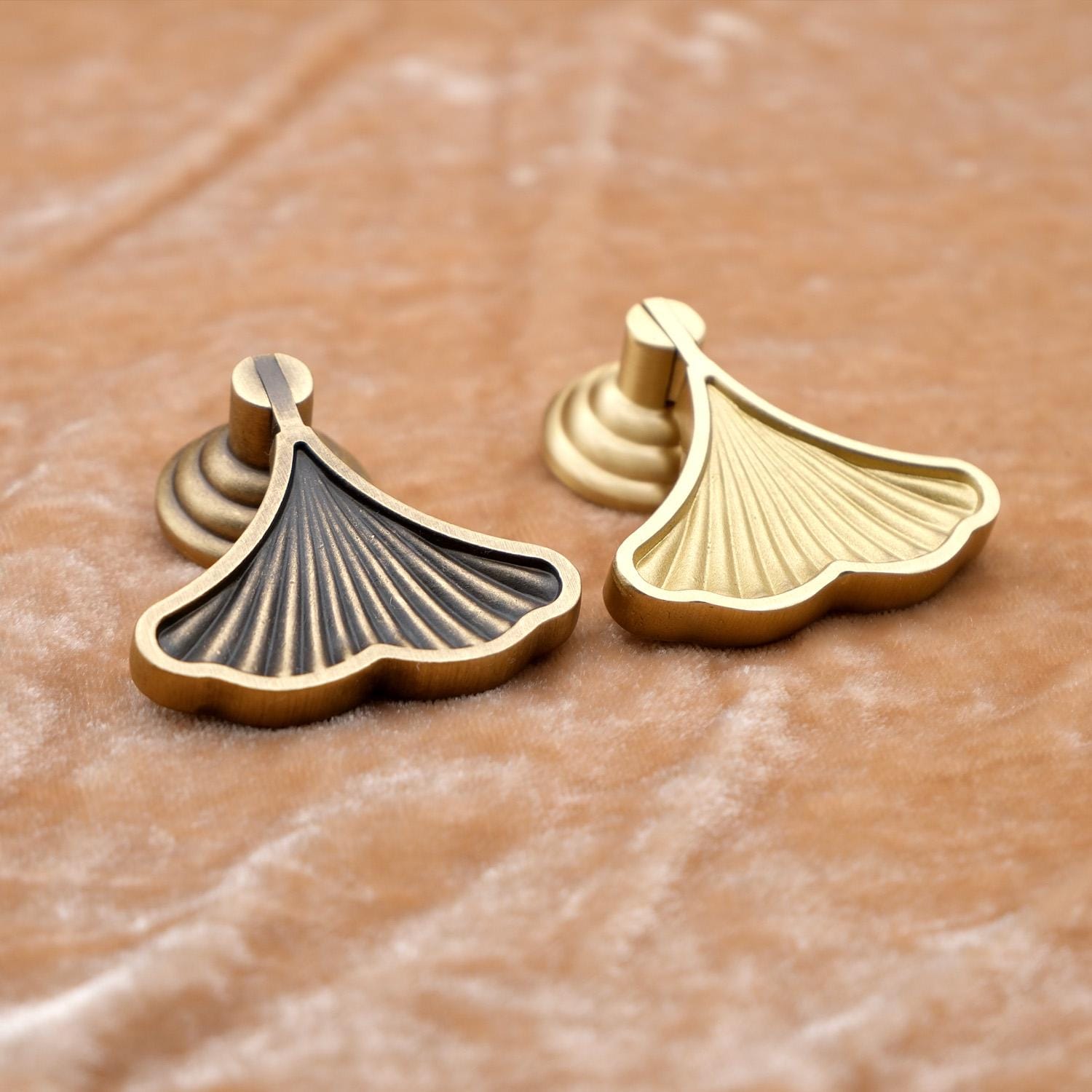Antique Brass Dresser Knobs | Aged Brass Drop Knobs | Antique Gold Drop Knobs | Solid Brass Drawer Knobs | Brass Cabinet Knobs