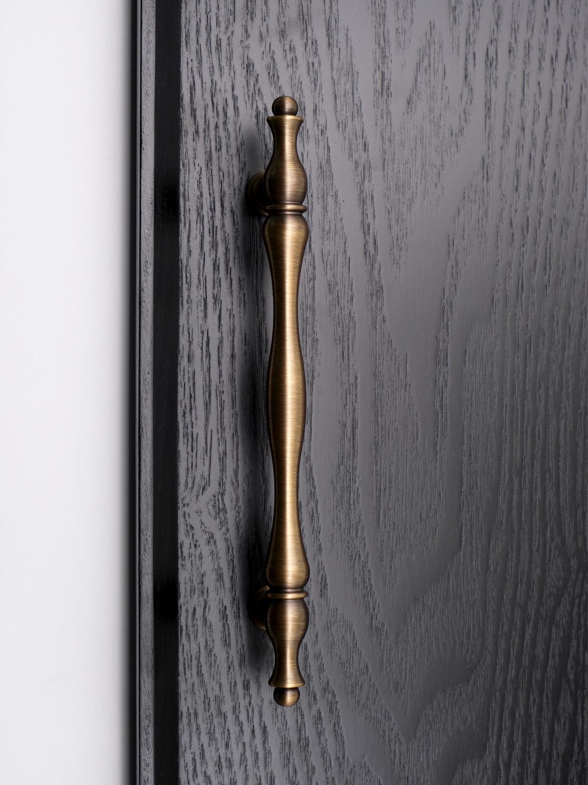 Antique Brass Cabinet Handles | Solid Brass Kitchen Hardware