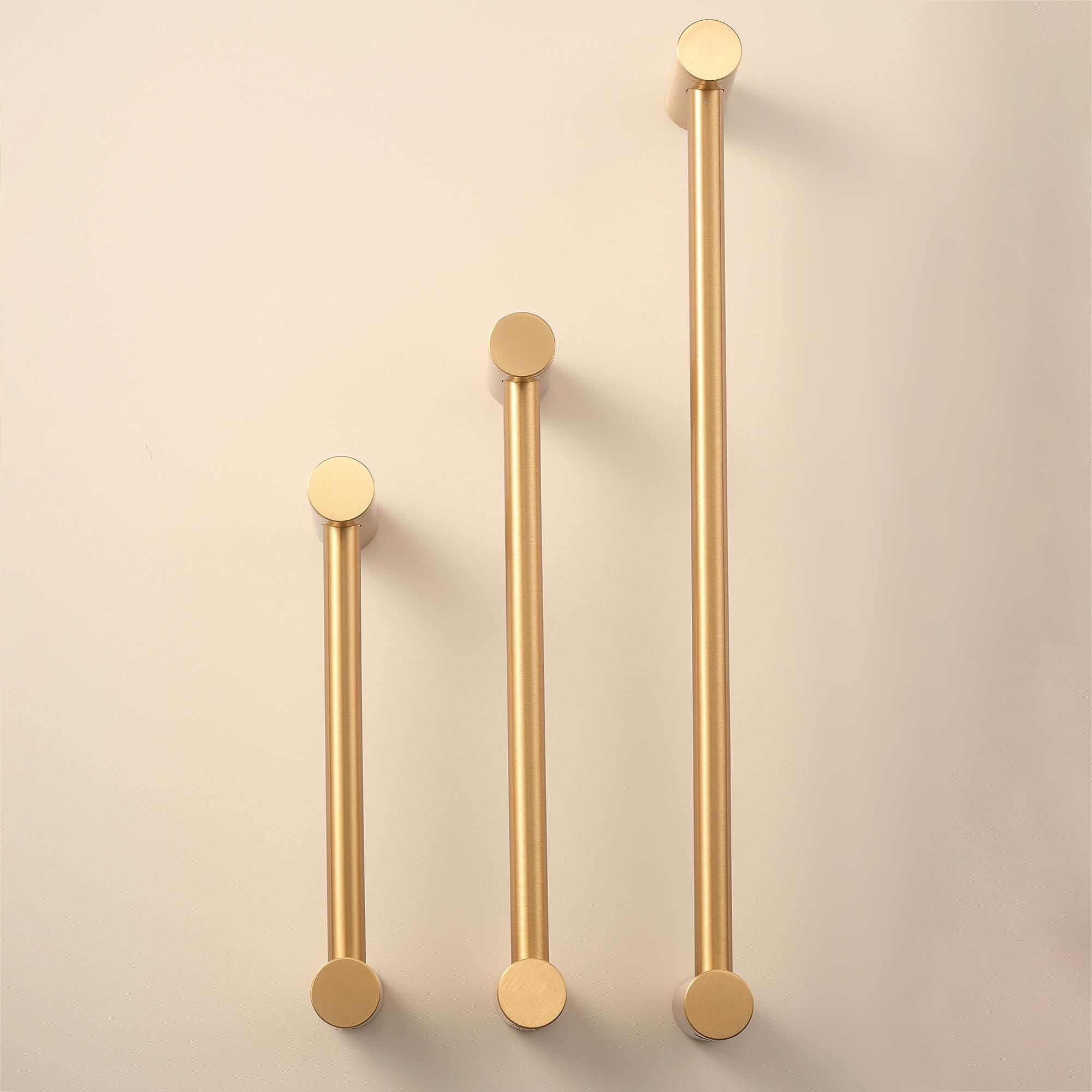 Adjustable Brass Cabinet Handles Solid Brass Drawer Pulls Modern Kitchen Hardware