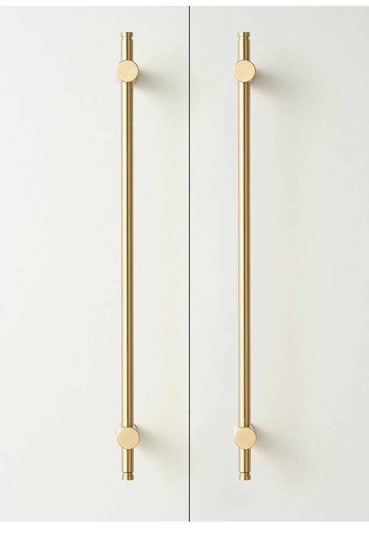 Adjustable Brass Cabinet Handles Solid Brass Drawer Pulls Modern Kitchen Hardware